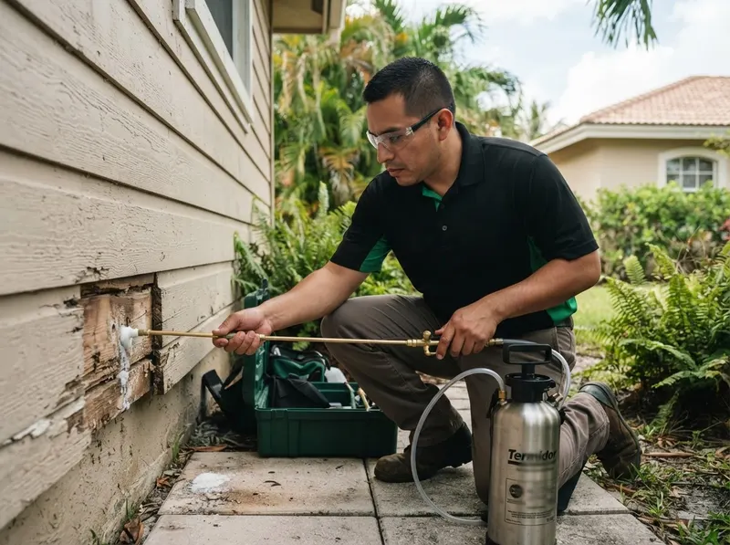 Drywood Termite Spot Treatment in West Palm Beach, FL